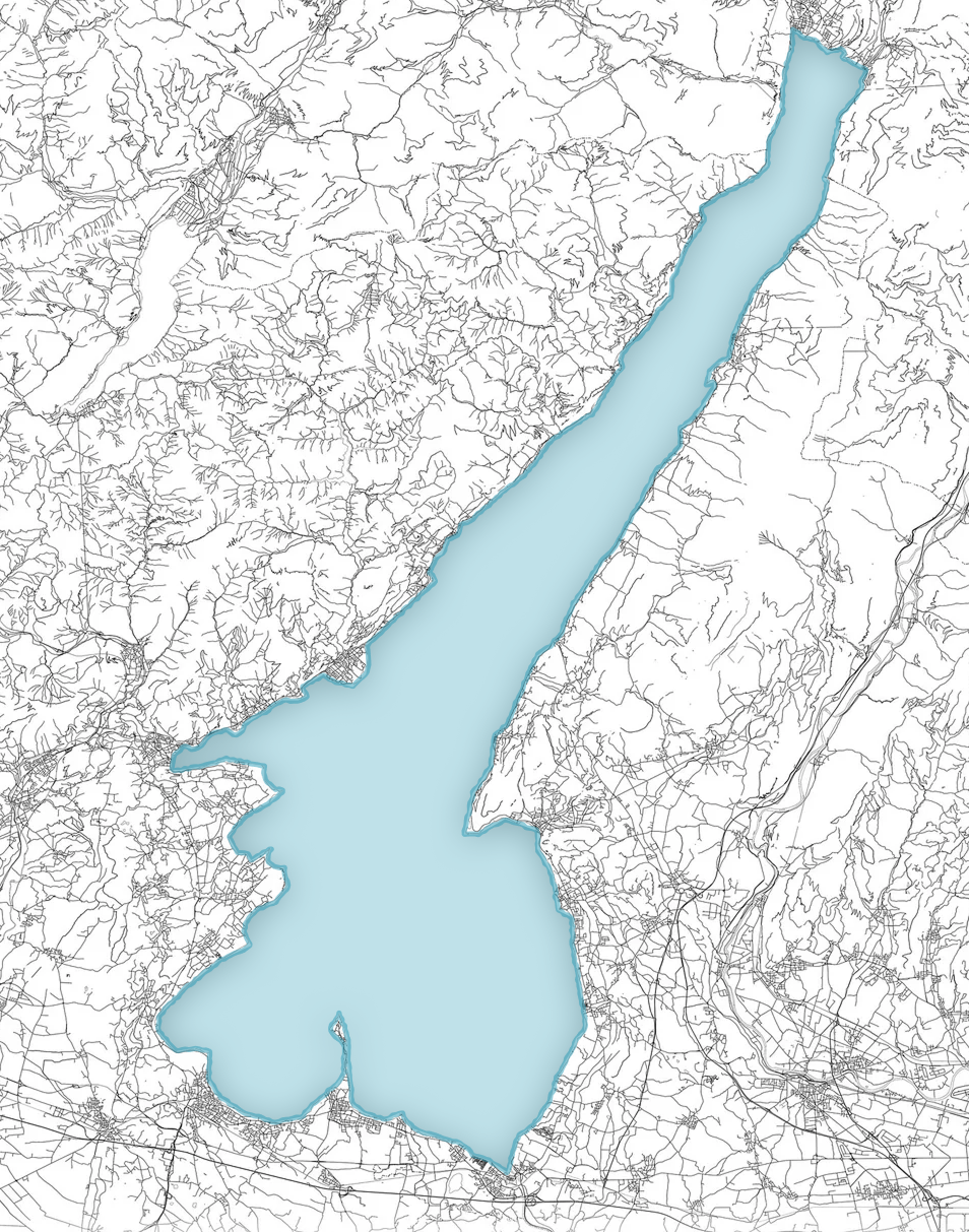 Map of Lake Garda